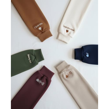 Custom Embroidered Couples Hoodie Unique Gifts for Love