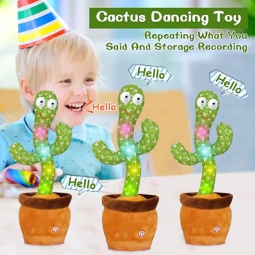 Emoin Dancing Cactus Toy Sing Dance Repeat Fun for All Ages