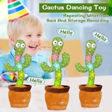 Emoin Dancing Cactus Toy Sing Dance Repeat Fun for All Ages