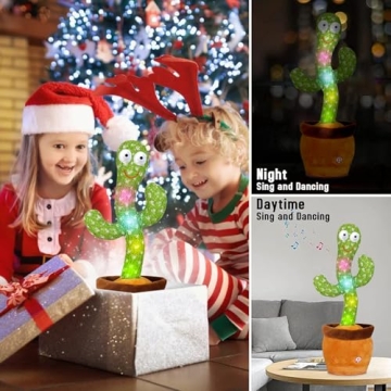 Emoin Dancing Cactus Toy Sing Dance Repeat Fun for All Ages