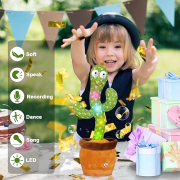 Emoin Dancing Cactus Toy Sing Dance Repeat Fun for All Ages