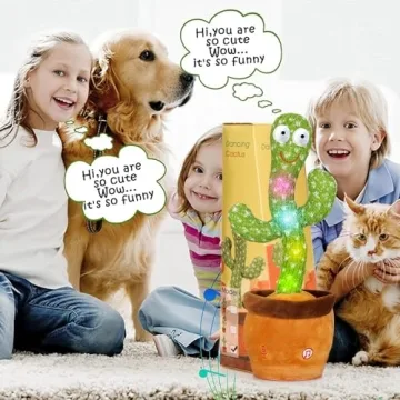 Emoin Dancing Cactus Toy Sing Dance Repeat Fun for All Ages