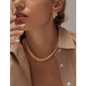 Moodear Gold Necklace for Women Trendy Elegance