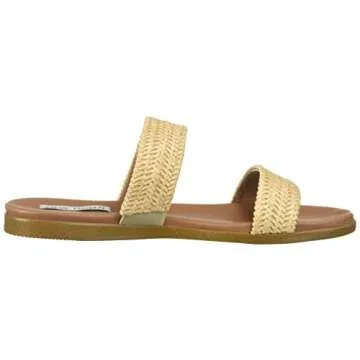 Steve Madden Women's Dual Flat Sandal - Stylish Comfort