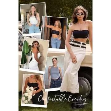 Vertvie Wireless Strapless Bra for Comfort & Versatility