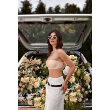 Vertvie Wireless Strapless Bra for Comfort & Versatility