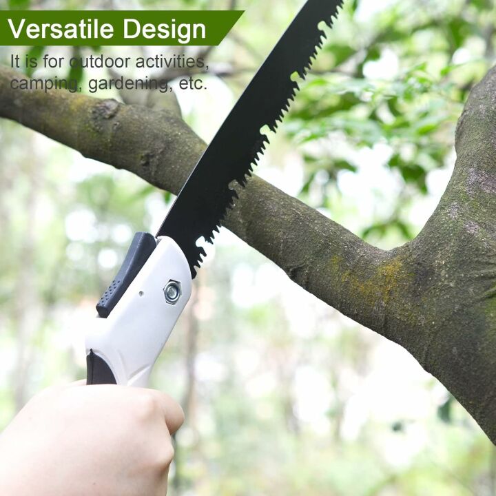 Folding 12" Hand Saw for Easy Tree Pruning
