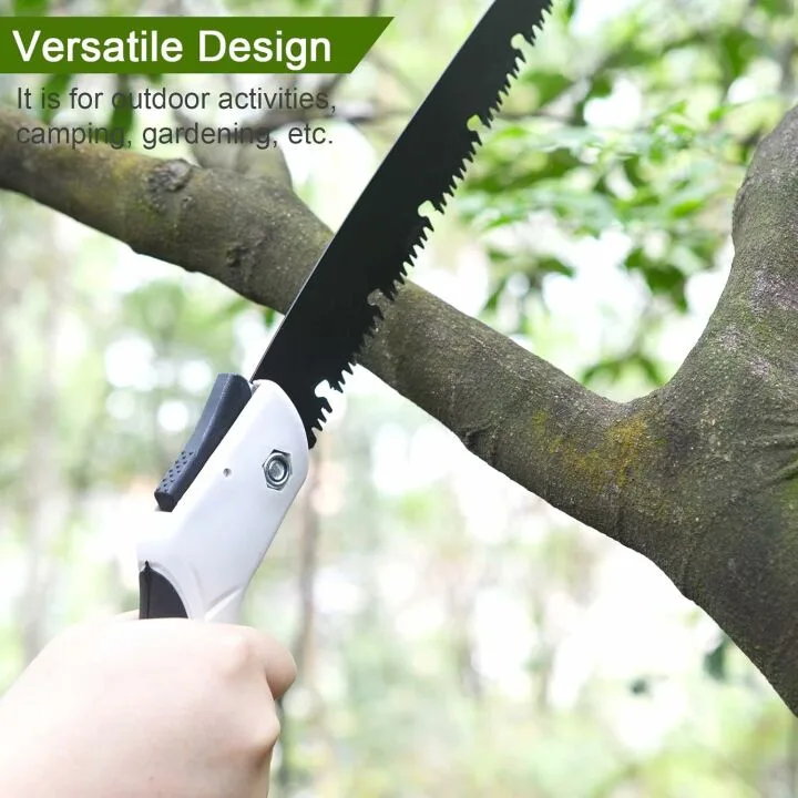 Folding 12" Hand Saw for Easy Tree Pruning