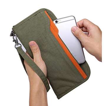 Stylish ZOPPEN Passport Holder for Secure Travel Wallets