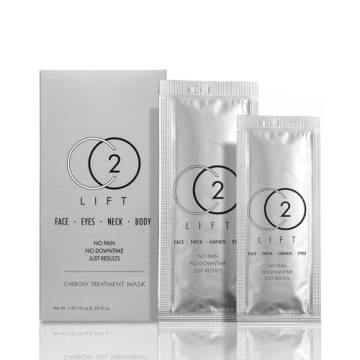 CO2Lift - Carboxy Gel Single Treatment - Face Mask Skin Care - Under Eye Treatment for Puffy Eyes & ...