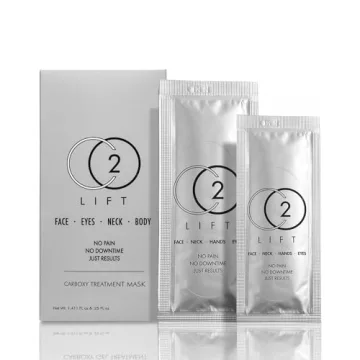 CO2Lift - Carboxy Gel Single Treatment - Face Mask Skin Care - Under Eye Treatment for Puffy Eyes & ...