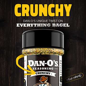Dan-O's Seasoning Medium 4 Bottle Combo | Original, Chipotle, Spicy, & Crunchy | 4 Pack (8.9 oz)