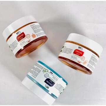 Made For Locs Retwisting Firm Hold Styling Pomade | Gel | 4 oz (Pomegranate)