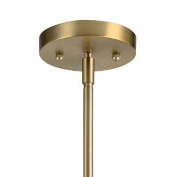 Kichler 42121OZ Semi Flush Drum Pendant Lighting, Bronze 3 -100 Watts Light (20" W x 12" H)