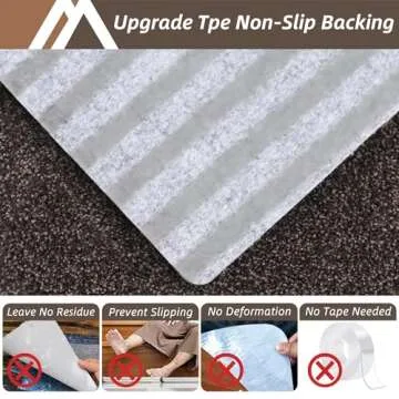 COSY HOMEER Non-Slip Carpet Stair Treads for Safety