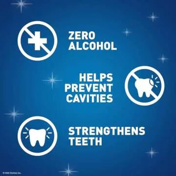 ACT Anticavity Zero Alcohol Mouthwash Pack of 4 - Mint Flavor