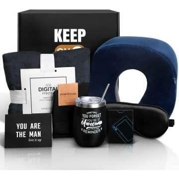 Thoughtful Get Well Soon Gifts Basket for Men – After Surgery Care Package