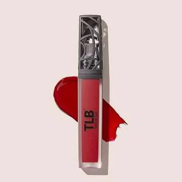 The Lip Bar - Nonstop Liquid Matte Lipstick, Hot Mama (Deep Rich Brown) - High Pigment - One Swipe -...