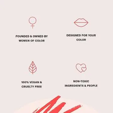 The Lip Bar - Nonstop Liquid Matte Lipstick, Hot Mama (Deep Rich Brown) - High Pigment - One Swipe - Long Lasting - Jojoba Oil & Vitamin E - Vegan & Cruelty Free - Makeup & Cosmetics - .24 fl oz