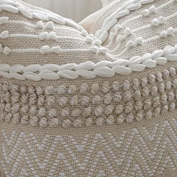 BlissBlush Boho Decorative Throw Pillow Cover 20x20