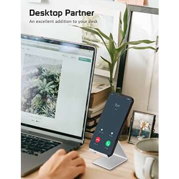 ToBeoneer Aluminum Desktop Phone Stand - Universal Holder