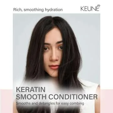 Keune Care Keratin Smoothing Conditioner, Frizz-Control & Moisturizing Conditioner for Smoother Hair...