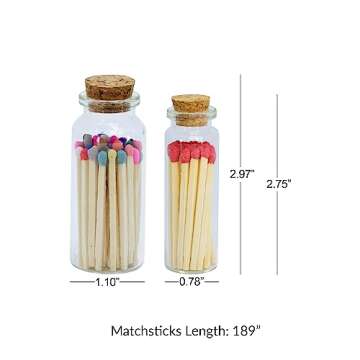 Chandler Studio Matchsticks Jar - 40 Artisanal Matches