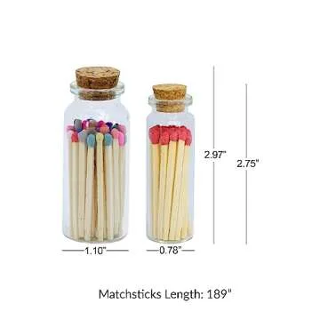 Chandler Studio Matchsticks Jar - 40 Artisanal Matches