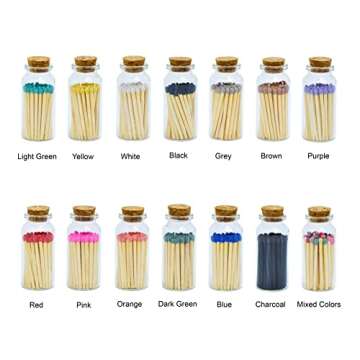 Chandler Studio Matchsticks Jar - 40 Artisanal Matches