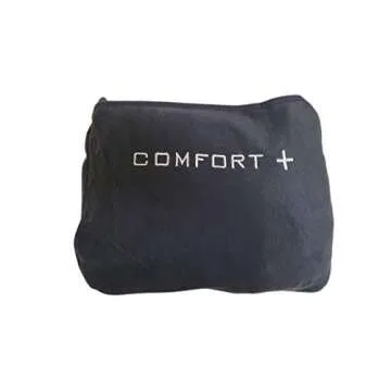 ComfortPlus 3-in-1 Premium Travel Blanket (Charcoal)