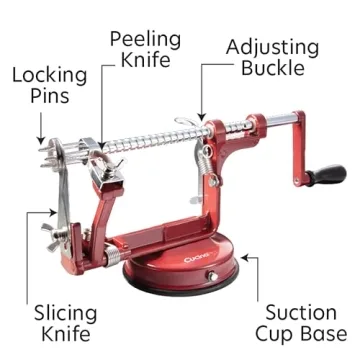 Apple Peeler and Corer with Powerful Suction for Pies
