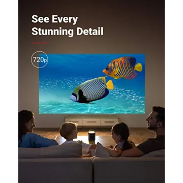 Nebula Mars II Pro Portable Projector: 500 ANSI Lumen 720p