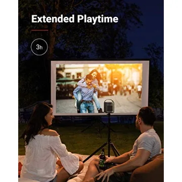 Nebula Mars II Pro Portable Projector: 500 ANSI Lumen 720p