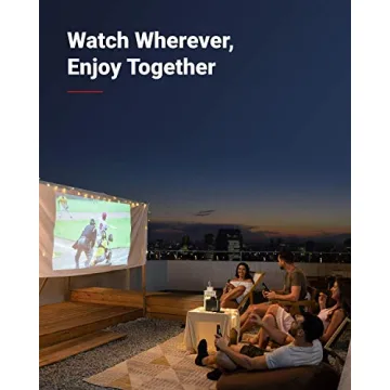 Nebula Mars II Pro Portable Projector: 500 ANSI Lumen 720p