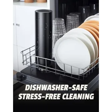 AINOPE 24 oz Smart Insulated Water Bottle with Phone Holder