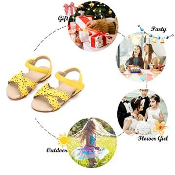 Cute Yellow Sandals for Toddlers - Comfort & Style
