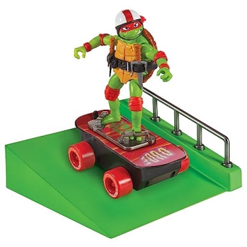 Teenage Mutant Ninja Turtles: Mutant Mayhem Raphael on Skateboard - Exclusive Edition by Playmates T...