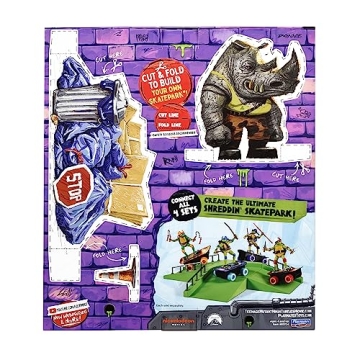 TMNT Raphael Figure with Skateboard - Exclusive Accessory