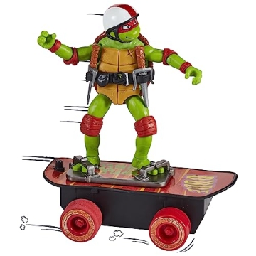 TMNT Raphael Figure with Skateboard - Exclusive Accessory