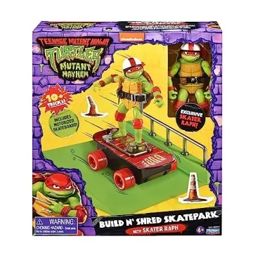 TMNT Raphael Figure with Skateboard - Exclusive Accessory