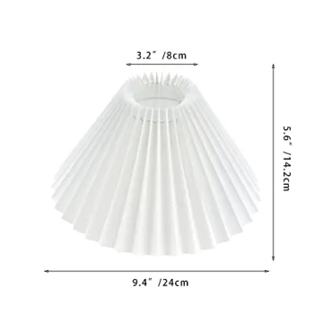 Tighall E27 Fabric Lampshade Elegant Light Cover for Home