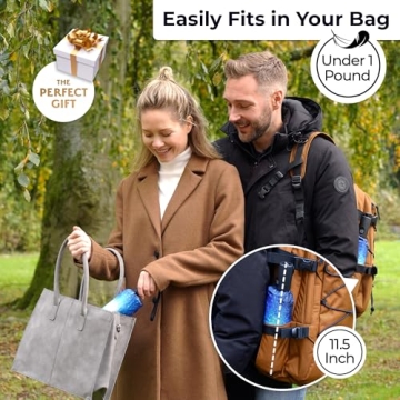 TUMELLA Compact Windproof Travel Umbrella - Portable