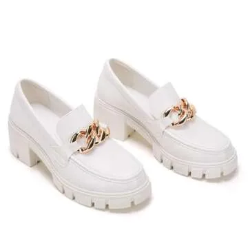 Stylish TINSTREE Platform Loafers for Comfort and Fashion