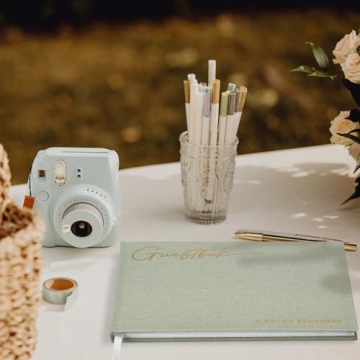 Elegant ZICOTO Wedding Guest Book for Lasting Memories