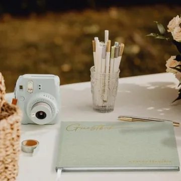 Elegant ZICOTO Wedding Guest Book for Lasting Memories