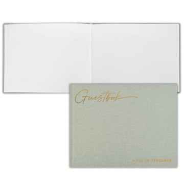 Elegant ZICOTO Wedding Guest Book for Lasting Memories