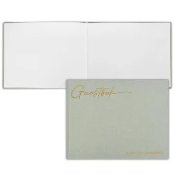Elegant ZICOTO Wedding Guest Book for Lasting Memories