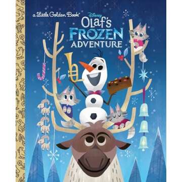 Olaf's Frozen Adventure Little Golden Book (Disney Frozen)