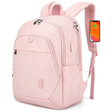 BAGSMART Travel Laptop Backpack for Women 15.6 Inch Anti Theft