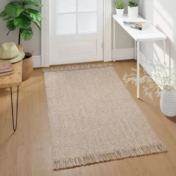 Collive Washable Area Rug - Modern 3' x 5' Indoor Mat